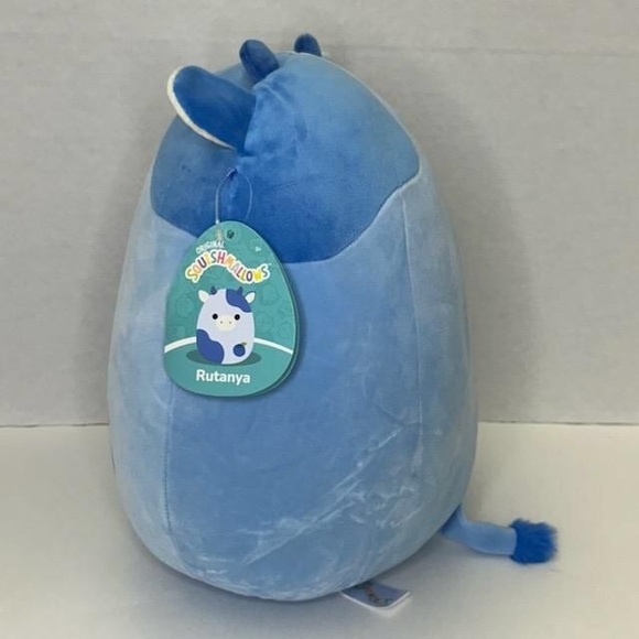 RUTANYA 🫐🐄 12" Blueberry Cow Original Squishmallow By Kellytoy Plush ☆ NWT ☆ - Picture 2 of 7